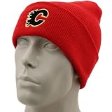 NHL Reebok Calgary Flames Red Watch Knit Beanie