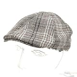 Blended Tweedy Ivy Cap-Grey Black