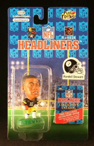 KORDELL STEWART / PITTSBURGH STEELERS * 3 INCH * 1996 NFL Headliners Football Collector Figure
