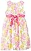 Younghearts Little Girls' Dress With Flowers and Rosette