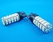 L126-高輝度 1チップ 68連 SMD LED ダブル ホワイト-Ｔ20 無極性