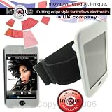 i-nique Tuff-Luv - Apple Ipod Touch series 'ICE CLEAR' Silicone skin case cover Sportspack + Armband & Cable-Wrap (8GB / 16GB / 32GB)