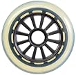 YAK Scooter Wheel Clear-Black 100mm