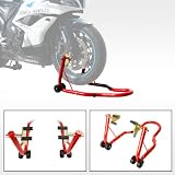 Motorcycle Front Fork Lift Forklift Stand Padded CBR Ninja GSX R6 R1 ZX6R ZX10R