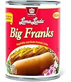 Loma Linda Vegetarian Meat Substitutes, Big Franks, 20 Ounce (Pack of 12)