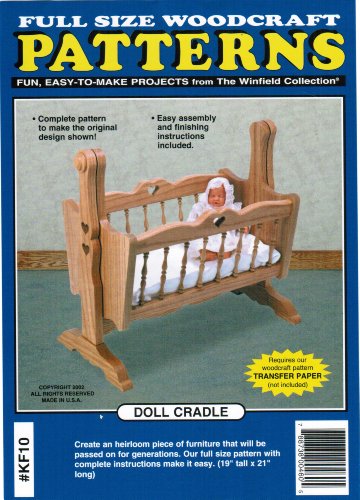 Baby Doll Cradle Woodworking Pattern