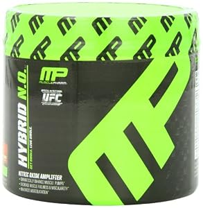 Muscle Pharm Hybrid N.O. Nutritional-Supplement, Cherry Limeade, 120 Gram