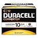 Duracell 140012 Coppertop Alkaline Batteries With Duralock Power Preserve Technology, C, 12/box