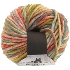 Schoppel-Wolle Miro 12fach 1908aqua blau rot gelb VE: 50g