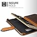 Galaxy S7 Edge Case, VRS Design [Layered Dandy][Coffee Brown] - [Premium Leather Wallet][Slim Fit] For Samsung S7 Edge