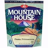 Mountain House Freeze-Dried Pasta Primavera Backpacking, Camping or Emergency Dinner/Meal - Two 10 oz Servings