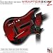 Spider Web Skin fits Band Hero, Guitar Hero 5 & World Tour Guitars for Nintendo Wii (GUITAR NOT INCLUDED) by WraptorSkinz