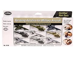 AIRCRAFT ACRYLICS PAINT SETTESTORS ACRYLICS PAINT SET