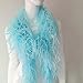 Shekyeon 2yards/lot 1.9 Meter Ostrich Feather Boa 1-Ply Costume Decoration Feather Craft (Light Turquoise)