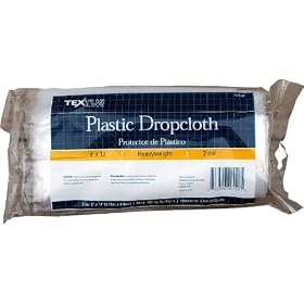Textus 9x12 Plastic Drop HeavyWeight 2mill