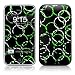Green Loops Design Protector Skin Decal Sticker for Apple 3G iPhone / iPhone 3GS 3G S