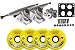 Randal 180 Truck LONGBOARD PACKAGE 76mm YELLOW BIGFOOT