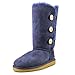 UGG Australia Girls' Bailey Button Triplet Sheepskin Fashion Boot