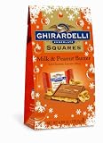 Ghirardelli Chocolate Squares Milk Chocolate with Peanut Butter, 4.69-Ounce Packages (Pack of 6)