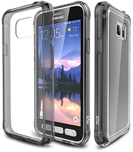 Galaxy S7 Active Case, E LV Galaxy S7 Active Case Cover - Anti-Scratch Clear Slim Case for Samsung Galaxy S7 Active - [SMOKE]