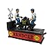 Railroad Handcar Collectors' Die Cast Iron Mechanical coin Bank
