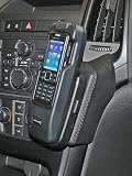 Produkt-Bild: KUDA Telefon Konsole passend f&uuml;r Fahrzeugmodell: Opel Astra J ab 2009 Echtleder Schwarz