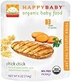 Happy Baby HAPPYBABY Organic Baby Food, Stage 3, Chick Chick, 4-Ounce Pouch