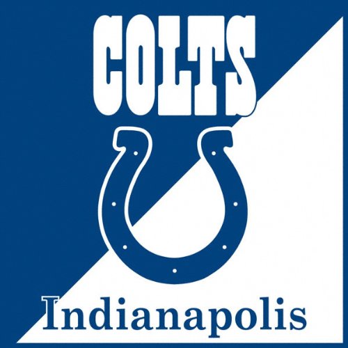 Indianapolis Colts Paper Cube