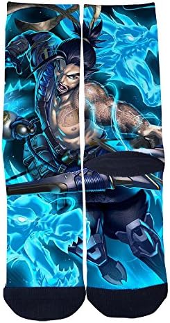 HansMo Overwatch Hero Never Die Unisex Casual Cartoon Custom Socks