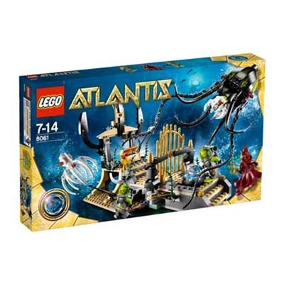 Lego - 8061 - Jeu de Construction - Lego Atlantis - Le Temple du Calamar