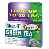 51KwvasziBL. SL160  Mega T Green Tea Dietary Supplement with Acai Berry, 30 Caplets  (Pack of 6)