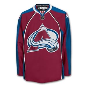Buy Colorado Avalanche Reebok EDGE Authentic Dark NHL Hockey Jersey