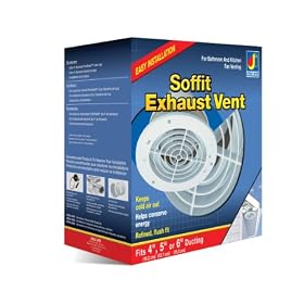 Buy Dundas Jafine SEVZW Soffit Exhaust Vents Fits 4-Inch, 5-Inch and 6-Inch Duct by Dundas Jafine now!