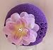 Children's Rose Crochet Beanie