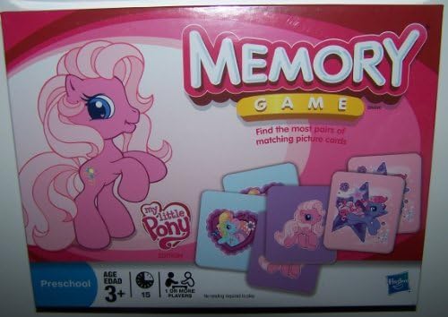 My Little Pony Memory Game - Pink by Milton Bradley Games