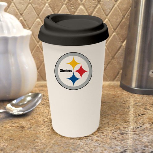 NFL Pittsburgh Steelers Logo Travel Mug