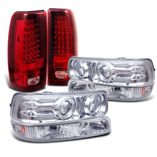 How to Rxmotoring 19992002 Chevy Silverado Projector Headlight + Tail