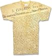 Sundog Declaration of Independence Adult Tie-Dye S/S T