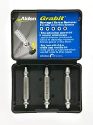 Alden 8530P Grabit Damaged Screw Remover 3 Piece Kit