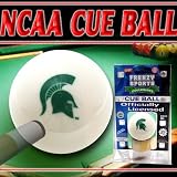 Michigan State College Logo Pool Cue Ball