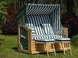 XXXL STRANDKORB 3 PERSONEN VOLLLIEGER GARTENMÖBEL WOW
