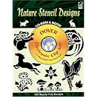 Nature Stencil Designs CD-ROM and Book (Dover Pictorial Archives) by Dover