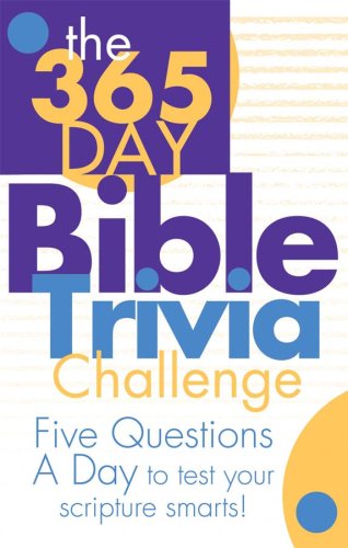 the 365 day bible trivia challenge