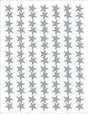 Teacher Created Resources Silver Stars Foil Stickers (1277)