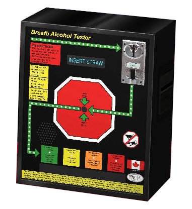 HealthPersonalCare: The P321000 Fuel Cell Coin Operated Breathalyzer