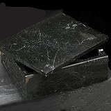 Solid Marble Cigar Accessories Box, Black
