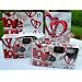 10 Pack Red Heart Love Wedding Disposable 35mm Cameras In Matching Gift Boxes- 27 Exposures Each- With Matching Table Tents