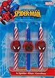 DecoPac 11745 Spider-Man Candles - 6 / BX