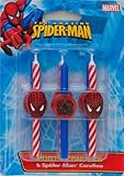 DecoPac 11745 Spider-Man Candles - 6 / BX