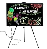 LED Fluorescent writing illuminated Menu Sign Board advertising display